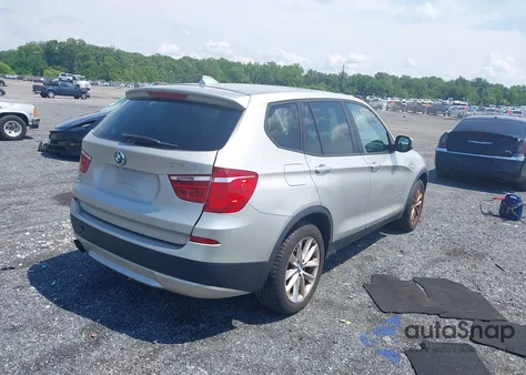 2013 BMW X3 xDrive28I z USA, uszkodzony, nr VIN 5UXWX9C57D0D01258